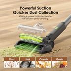 CyberVac مكنسة كهربائية عصا لاسلكية بقوة 180 واط