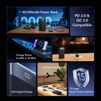 PowerBox 400 Vision 40000mAh 22.5W Power Bank