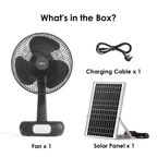 SolarFan 4400mAh Solar Powered Fan