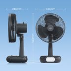 SolarFan 4400mAh Solar Powered Fan