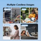 SolarFan 4400mAh Solar Powered Fan