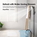AquaFlex Portable Rechargeable Shower Pump