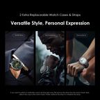 Watch Pro X 1.43'' Amoled IP68 Smart Watch with 2 Replaceable Watch Cases & Straps