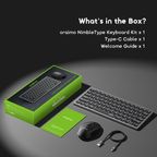 NimbleType Wireless Keyboard Mouse Kit