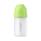 PureBottle 240 240ml Anti-Colic Silicone Glass Baby Bottle