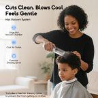 BabyClipper IPX7 Smart Vacuum Baby Hair Clipper