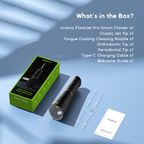 FlossJet Pro Comfortable Smart Flosser with  5 Cleaning Modes