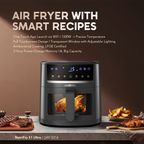 NutriFry S1 Ultra 1500W 6L App Control Full Touchscreen Air fryer