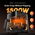 NutriFry S1 Ultra 1500W 6L App Control Full Touchscreen Air fryer