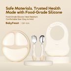 BabyFeast Food-Grade Silicone Baby Dinnerware