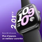 Watch 6 Lite Montre connectée de 2,01 pouces avec une interface utilisateur élégante
