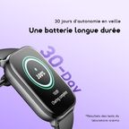 Watch 6 Lite Montre connectée de 2,01 pouces avec une interface utilisateur élégante