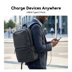 DuraLite Waterproof Spacious Charging Backpack