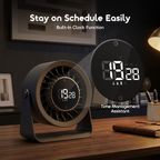 AirDock Strong Airflow Portable Desktop Fan