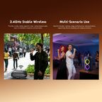 VoxMic Portable Long-lasting Wireless Microphone