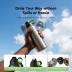 MegaDrink 1200 Leakproof Portable 1.2L Insulated Water Bottle