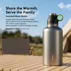 MegaDrink 1920 Leakproof Generous 1.9L Insulated Water Bottle