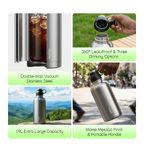 MegaDrink 1920 Leakproof Generous 1.9L Insulated Water Bottle