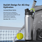 RetroGeo 730 Sporty 730ml Insulated Water Bottle