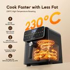 NutriFry S1 6L 1500W 230°C High-Temp Air Fryer