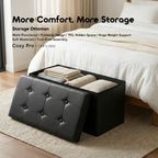 Cozy Pro 110L Sapce Foldable Storage Ottoman