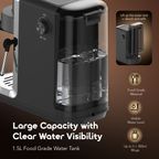 BrewSemi Professional Powerful Espresso Coffee Maker