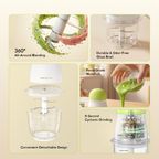 NutriCook Fresh 300mL Portable Easy Cleaning Foodmaker