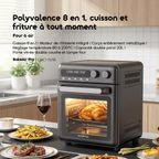BakeAir Pro Four à air grande capacité 8-en-1 20L jusqu'à 230°C