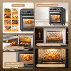 BakeAir Pro Four à air grande capacité 8-en-1 20L jusqu'à 230°C