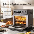 BakeAir Pro Four à air grande capacité 8-en-1 20L jusqu'à 230°C