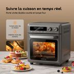 BakeAir Pro Four à air grande capacité 8-en-1 20L jusqu'à 230°C