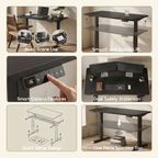 FlexiStation Ergonomic Smart Adjustable Electric Standing Desk