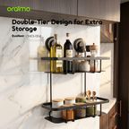 DuoNest Nail-Free Double-Tier Storage Basket