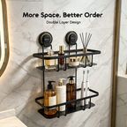 DuoNest Nail-Free Double-Tier Storage Basket
