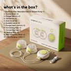 DuoPump Flex Smart Wearable Electric Breast Pump with Micro-Vibration Technology