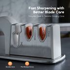 SharpEdge Efficient Space-Saving Knife Sharpener