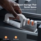 SharpEdge Efficient Space-Saving Knife Sharpener