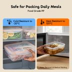 SealPure Silver Ion Protection PP Food Storage Container Set (3pcs)
