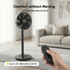 AirCruze 14 Inch Rechargeable Pedestal Fan
