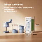 SnowCruze Compact Portable Snow Cone Machine