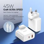 PowerGaN 45 Kit chargeur mural 45W