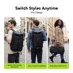 MultiGo 3 In 1 Durable Type-c Charging Backpack