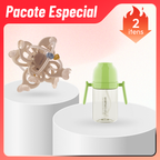 PureDrink 240 & TinyChew 240ml PPSU Baby Bottle & Baby Teething Manhattan Ball Toy