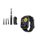 Watch 6N X SmartDent C2 1.83'' Full Touch Smart Watch Plus Smart Electric Toothbrush Bundle Sale