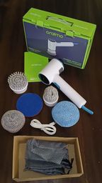 Ultra Cleaner Scrubber Cordless 1.5H Runtime Electric Spin Brush with 5 Replacement Heads