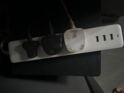 PowerHub 3 6 Ports UK Power Strip Socket