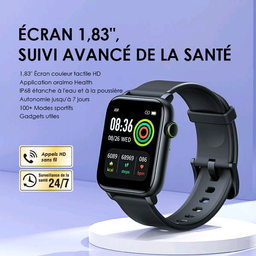Watch 4 Lite Montre intelligente TFT IP68 de 1,83 pouces