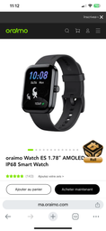 Watch ES 1.78″ AMOLED IP68 Smart Watch