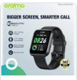 oraimo Watch 2 Plus 1.69″ LCD IP68 Smart Watch