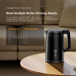SmartKettle Byte Bouilloire Électrique 2000W Acier Inoxydable 304